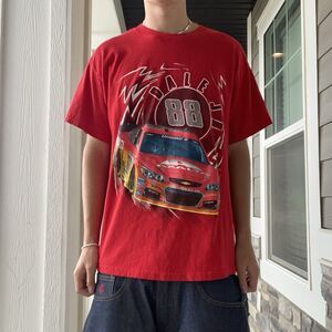NASCAR Dale Earnhardt Jr #88 Hendrick Motorsports Red T-Shirt